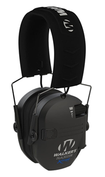 Gsm Outdoors 124085 Walkers GWP-XRSEM Razor X-TRM Polymer 23 dB Over the Head Black