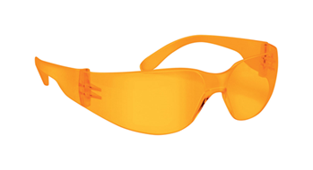 Gsm Outdoors 124088 Walker's GWP-WRSGL-AM Clearview Shooting Glasses 99% UV Rated Polycarbonate Ambe