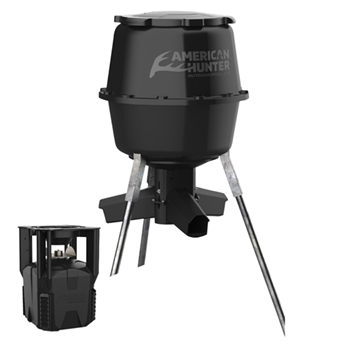 Gsm Outdoors 124116 American Hunter AH-225XDE XDE-Pro w/Nesting Hopper 16 Programs 1-60 Seconds Dura