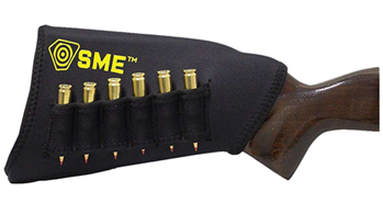 Gsm Outdoors 124164 SME SME-RSRSL Stock Riser  with Shell Loop Black Neoprene