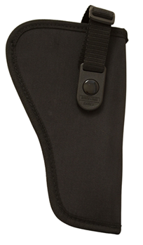 124249 Birchwood Casey NH02 Nylon Holster  Size 02 OWB Style with Black Finish & Belt L