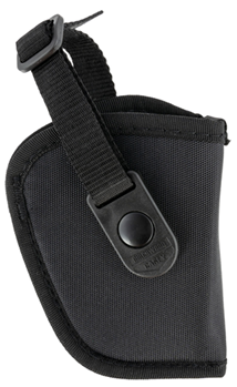 124256 Birchwood Casey NH09 Nylon Holster  Size 09 OWB Style with Black Finish & Belt L
