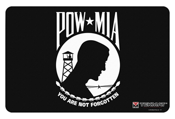 Tekmat 124462 TekMat TEKR17POWMIA Original Cleaning Mat  POW MIA 11" x 17"