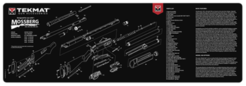 Tekmat 124485 TekMat TEKR36MOSSBERGG Original Cleaning Mat  Mossberg Shotgun Parts Diagram 12"