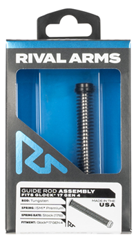 124551 Rival Arms RA50G111T Guide Rod Assembly  Fits Glock 17 Gen4 Tungsten
