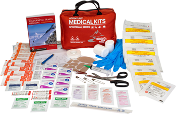 124921 Adventure Medical Kits 01050200 Sportsman 200 Medical Kit Treats Injuries/Illnes