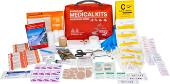 124926 Adventure Medical Kits 01050400 Sportsman 400 Medical Kit Treats Injuries/Illnes