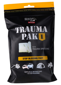 124932 Adventure Medical Kits 20640295 Trauma Pak I  Stop Bleeding