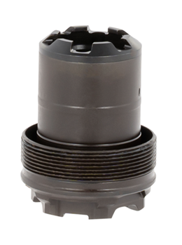 124957 CGS SUPPRESSORS CGS-3LUG 3 Lug  Mod9/Nautilus Steel Black