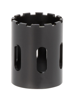 CGS-KRK-FIXED-L CGS SUPPRESSORS CGS-KRK-FIXED-BBL Fixed Barrel Spacer  Steel Black