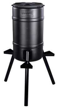 On Time Wildlif 12499 On Time 71540 Buckeye Gravity Feeder made of Polyethylene with 200 lbs Capacity,