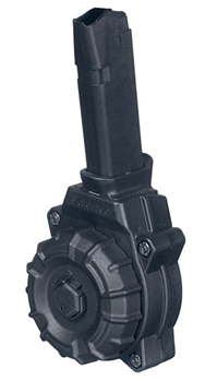 Promag 125122 ProMag DRMA35 OEM  Black Drum 30rd for 9mm Luger Glock 48, 43X