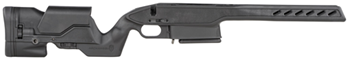 Promag 125129 Archangel AAS111MLA Precision Elite Stock  Black Synthetic Aluminum Pillar Bedde