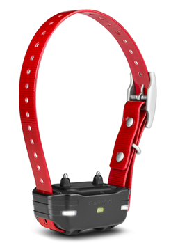 125194 Garmin 0100120900 PT10 Dog Device Collar  Red Rechargeable Li-ion 1 Mile Range