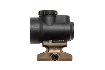 Reptilia,llc 125335 REPTILLA,LLC 100025 Dot Mount  Lower 1/3 Co-Witness for Trijicon MRO Flat Dark E