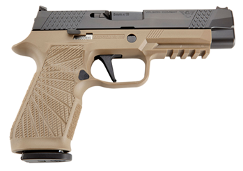 Wilson Combat SIGWCP320F9TATS P320  9mm Luger 4.70" 17+1 Tan Black DLC Stainless