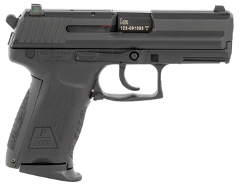 Heckler & Koch  81000052 HK P2000 40SW 3.66" V3 3-10RD NS BLK