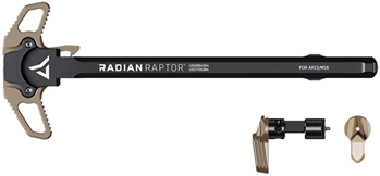 Radian Weapons 126487 RADIAN WEAPONS R0299 Raptor  Charging Handle with Talon Safety AR-15, M16 Tungst