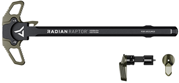 Radian Weapons 126490 RADIAN WEAPONS R0665 Raptor  Charging Handle with Talon Safety AR-15, M16 Radian