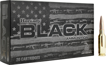 Hornady Mfg Co 126614 Hornady 81604 Black  6mm ARC 105 gr Boat Tail Hollow Point Match  20 Bx/ 10 Cs