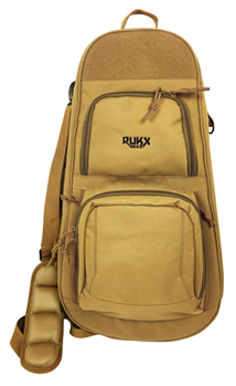 126631 Rukx Gear ATICTARPT Discrete AR-Pistol Backpack Water Resistant Tan 600D Polyest
