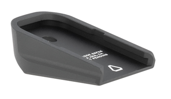 126728 Strike Industries GALBPBK Base Plate  made of 6061-T6 Aluminum with Black Finish