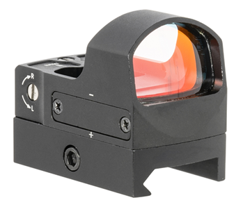 126839 Tasco TRDPRS Pro Point  Matte Black 1x25mm 4 MOA Illuminated Red Dot Reticle Fea