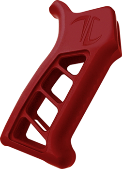 Timber Creek Ou 126969 TIMBER CREEK OUTDOOR INC EARPGR Enforcer AR Pistol Grip Red Anodized with Clear