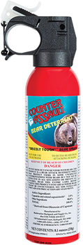 Adventure Medic 127137 Counter Assault 15067024 Bear Spray  Capsaicin 32 ft-7 Seconds Range 8.10 oz 1 C