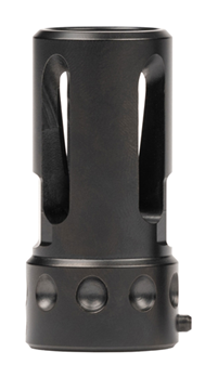 Knights Mfg Com 127179 Knights Armament 112954 QDC Flash Suppressor Kit Black with 5/8"-24 tpi Threads