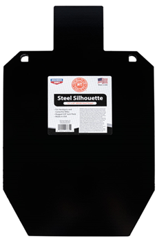 127309 Birchwood Casey 47635 World of Targets AR500 Pistol/Rifle Black Steel Silhouette