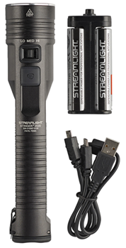 127314 Streamlight 78100 Stinger LED Black Anodized Aluminum White LED 100-2000 Lumens