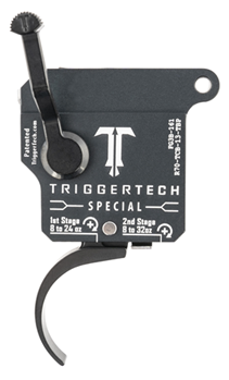 Triggertech 127443 TriggerTech R70TCB13TBP Special  Two-Stage Pro Curved Trigger with 1-3.50 lbs Dr