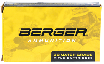 Berger Bullet/c 127481 Berger Bullets  Tactical  6.5 Creedmoor 130 gr Hybrid Open Tip Match Tactical 20