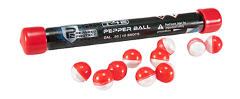 Umarex 127484 UMA 2292301 T4E BY P2P PEPPERBALLS RED/WHITE 10CT