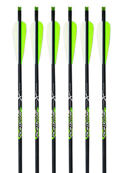 Feradyne Inc 127501 Carbon Express 52141 Piledriver Crossbolt  Black/Green Carbon Fiber Composite 22