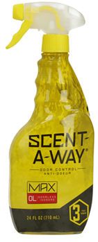 Hunters Special 127589 Scent-A-Way 100083 Max Field Spray Odor Eliminator Odorless 24 oz