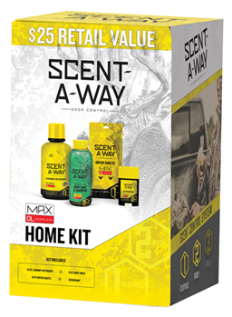 Hunters Special 127591 Scent-A-Way 100097 Max Home Kit Odor Eliminator Odorless Scent