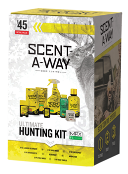 Hunters Special 127593 Scent-A-Way 100099 Max Ultimate Hunting Kit Odor Eliminator Odorless Scent