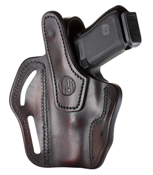 1791 Gun Leathr BHX-3-SBR-R 1791 Gunleather BHX3SBRR BHX Belt Holster Size 03 OWB Style made of Leather with