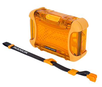 Nanuk (plastica 128116 Nanuk 320-0003 Nano 320 Water-Resistant Orange Polycarbonate Material with Power