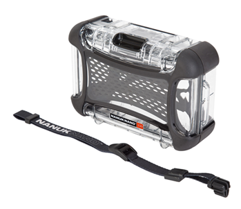 Nanuk (plastica 128119 Nanuk 330-0011 Nano 330 Water-Resistant Clear Polycarbonate Material with PowerC
