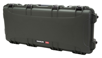 Nanuk (plastica 128129 Nanuk 985-AR06 985 AR15 Case Waterproof Olive Polymer with Foam Padding for AR-P