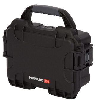 Nanuk (plastica 128172 Nanuk 903-1001 903  Impact Resistant Black Polymer with Foam Padding & Latches I