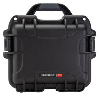 Nanuk (plastica 128174 Nanuk 905-1001 905  Waterproof Black Resin with Foam Padding & Airline Approved