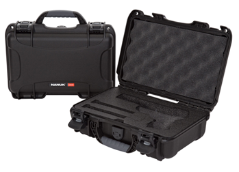 Nanuk (plastica 128178 Nanuk 909CLASG1 909 Classic Gun Case Waterproof & Airline Approved Black Polyeth