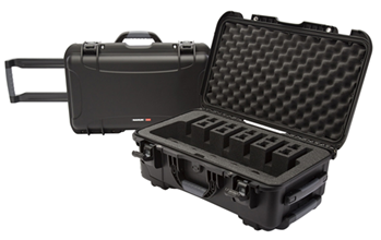 Nanuk (plastica 128190 Nanuk 9356UP1 935 6 Up Pistol Case Black Polymer with Closed-Cell Foam Padding 2