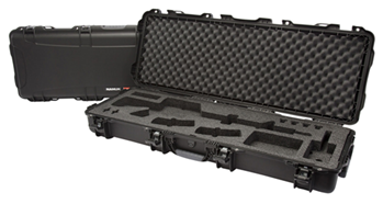 Nanuk (plastica 128195 Nanuk 990-AR01 990  Black Polymer with Foam Padding, Lockable Latches & Wheels f