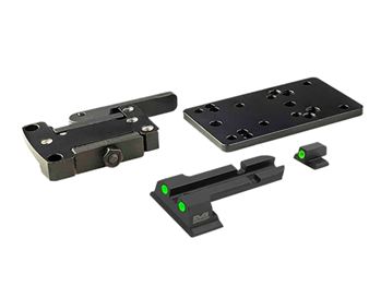 128313 Meprolight USA ML881504 MicroRDS Adaptor, Night Sight Set S&W M&P Full Size Quic
