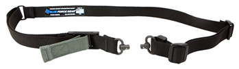 12833 Blue Force Gear VCAS2TO1RED125AABK Vickers 221 Sling made of Black Cordura with